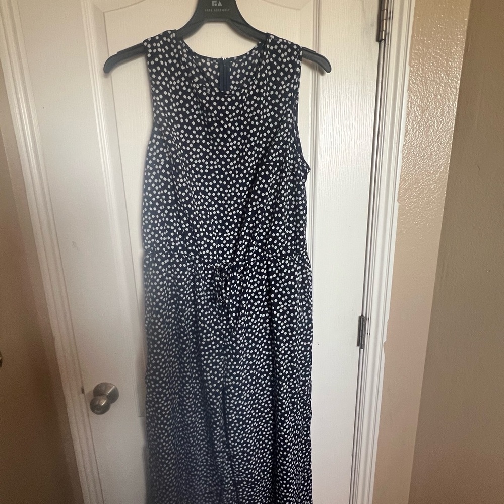 Polka Dot Sleeveless Dress